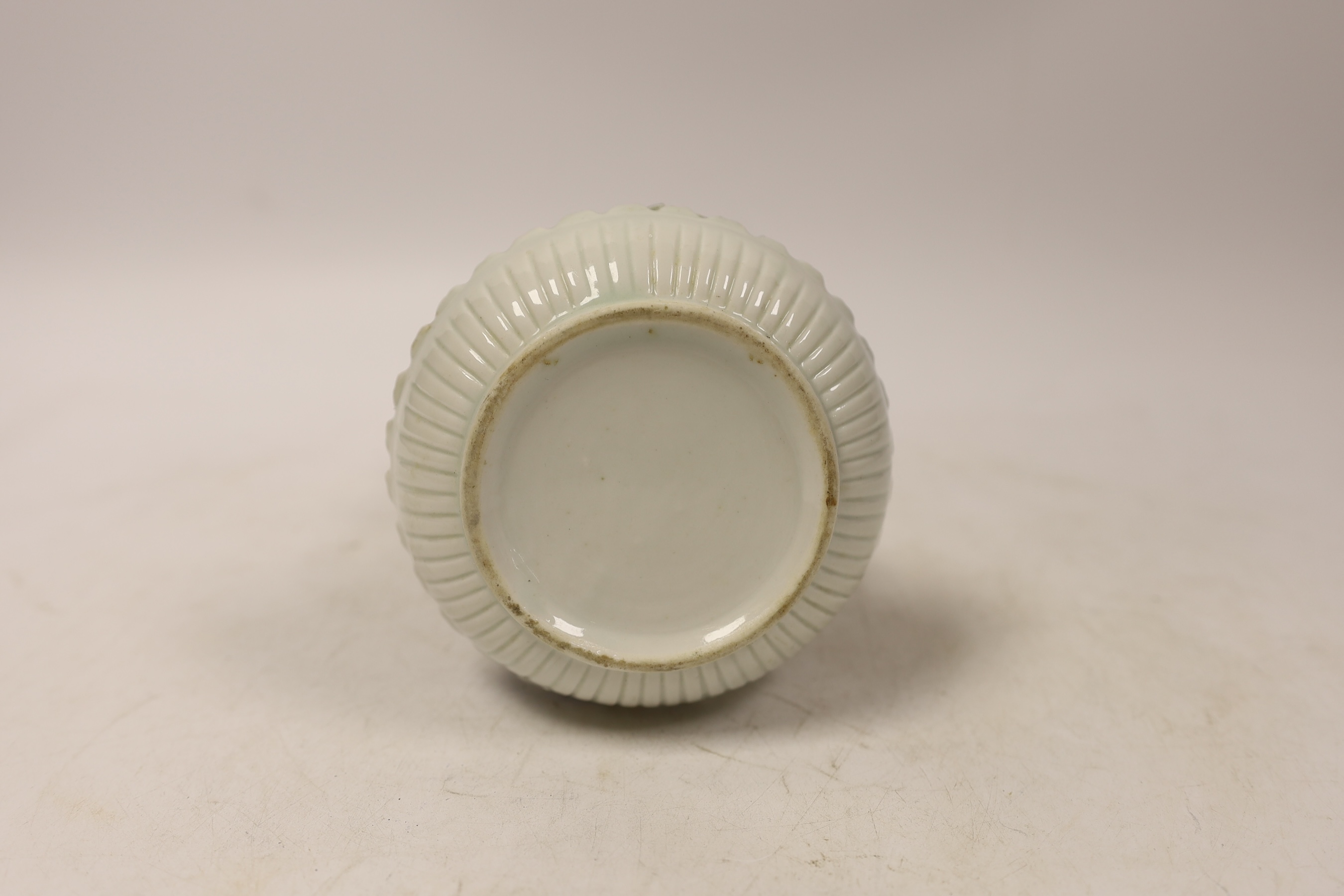 A Japanese two handled vase, 12.5cm high